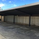 Structural steel carports