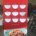 Pasta sauce displays